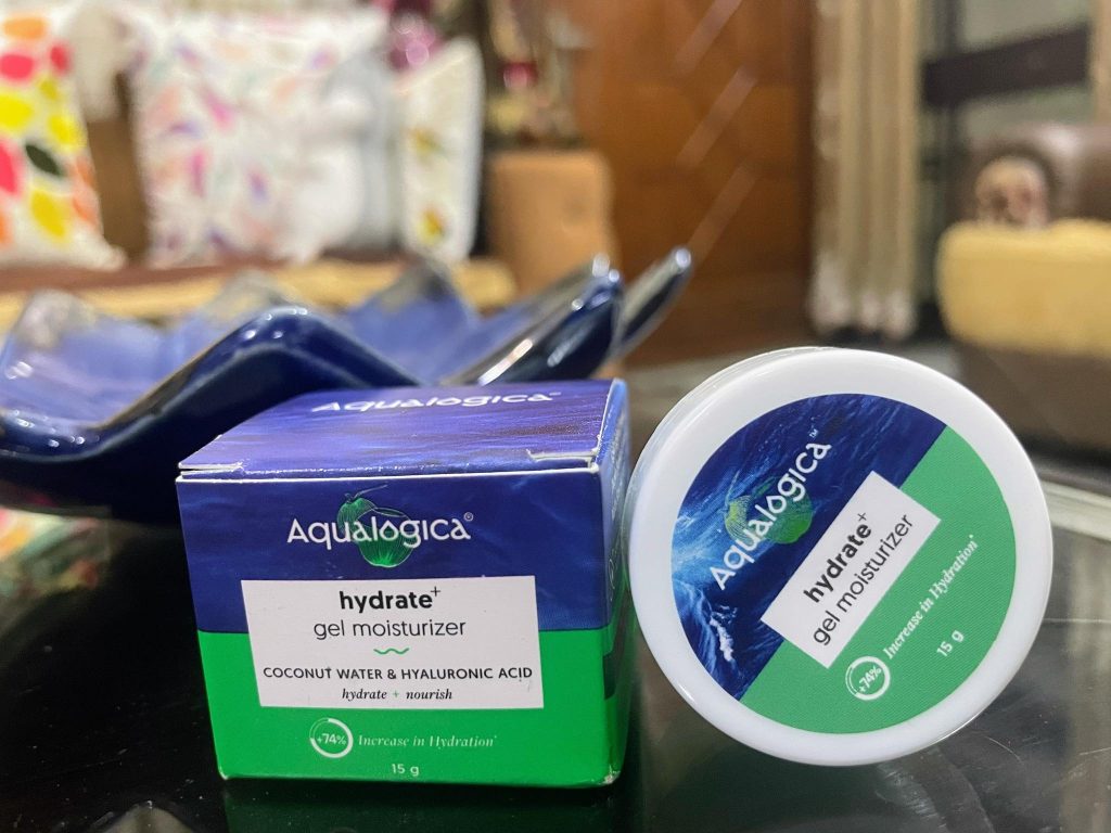 Aqualogica Hydrate+ Gel Moisturizer with Coconut Water & Hyaluronic Acid| Review