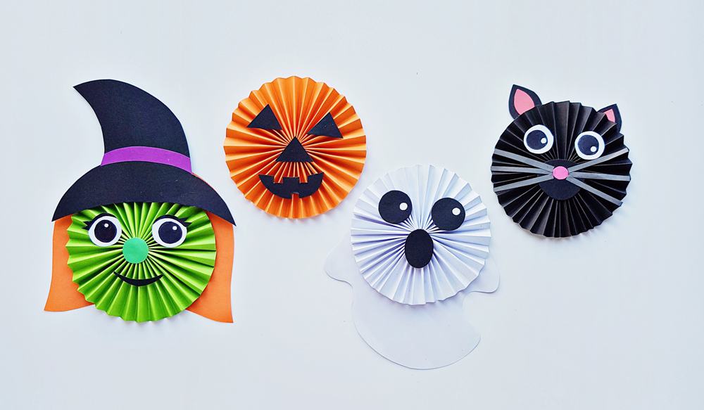 Easy Halloween Paper Crafts