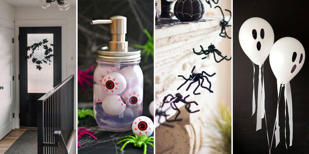 How to make cheap Halloween decorations?