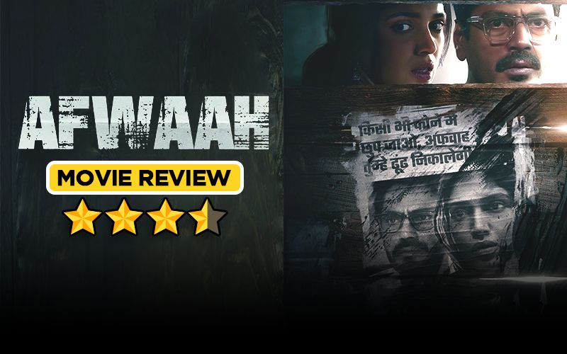 Afwah Movie Review: A Political