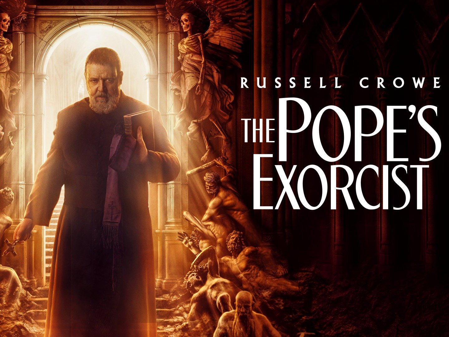 The Pope's Exorcist review – demonslayer-in-chief Russell